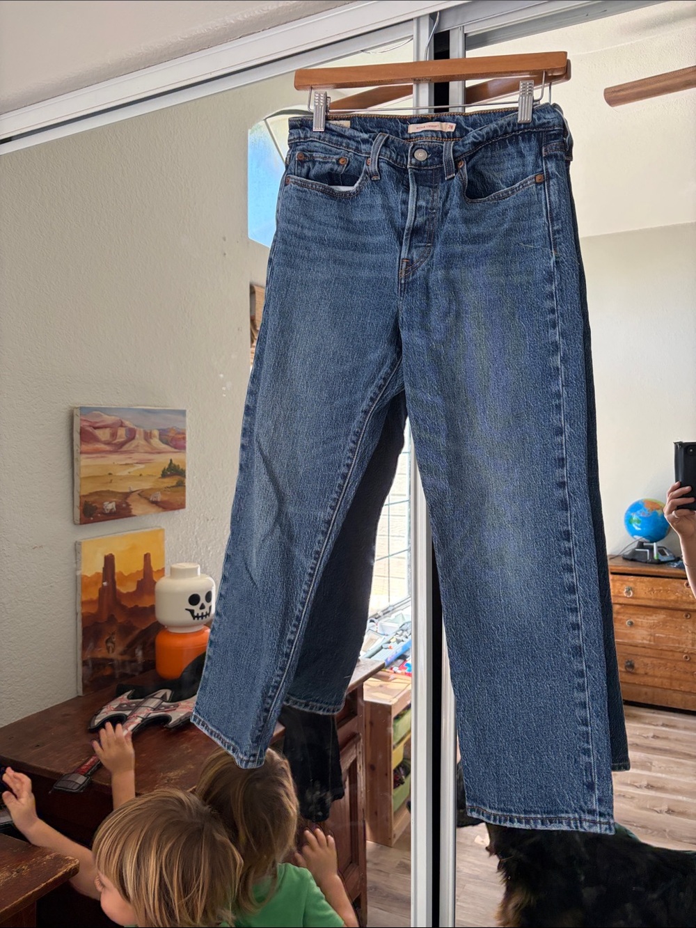Wedgie Straight Levi’s